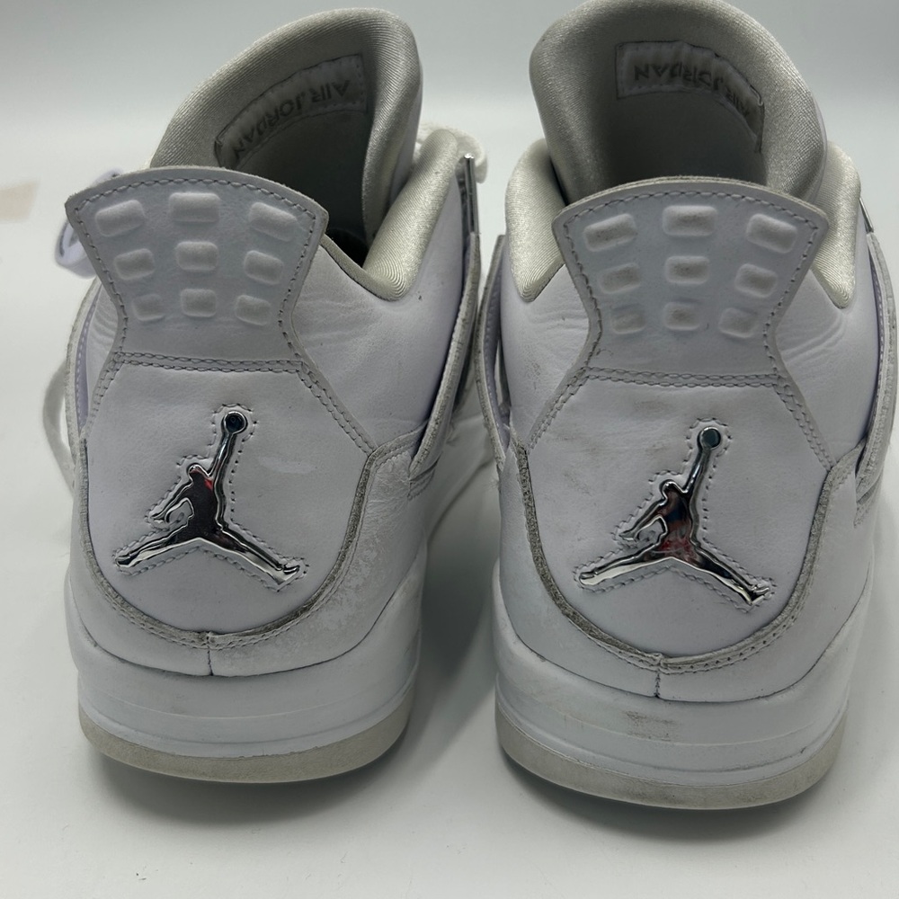 NIKE AIR JORDAN 4 Retro Men’s Size 11 white - Picture 5 of 12